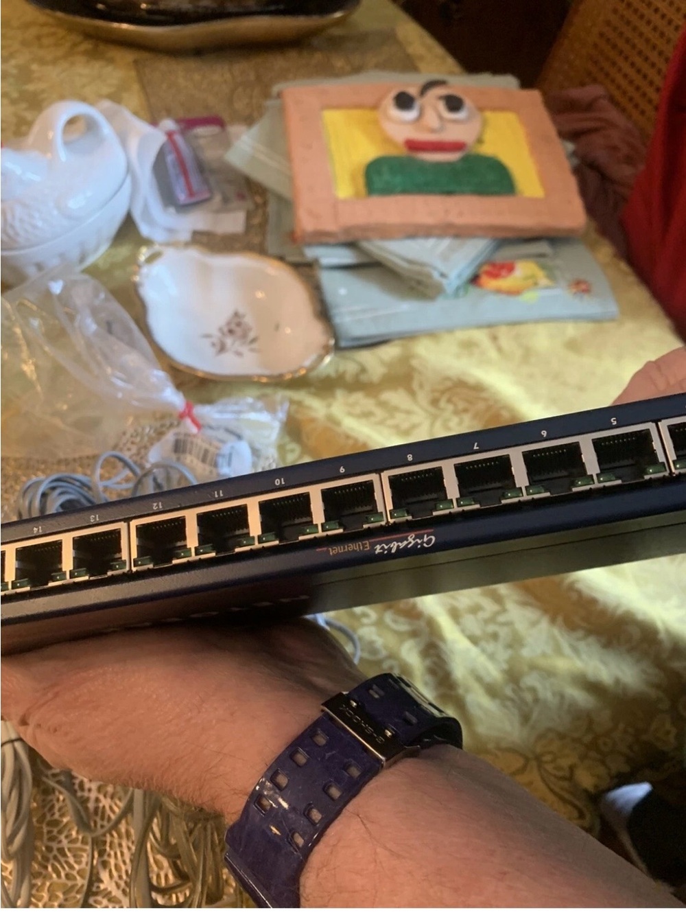NETGEAR ProSafe 16 Port Gigabit Switch GS116 w/Power Adapter